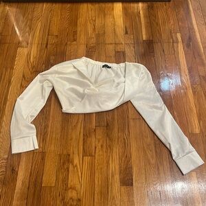 Crop top long sleeve